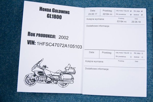 Zdjęcie 14 – Honda Goldwing GL1800